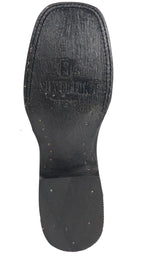 Women´s Silverton Sara All Leather Wide Square Toe Boots-Black - OriginalWestern.com