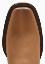 Women´s Silverton Shania All Leather Square Toe Short Boots-Honey - OriginalWestern.com