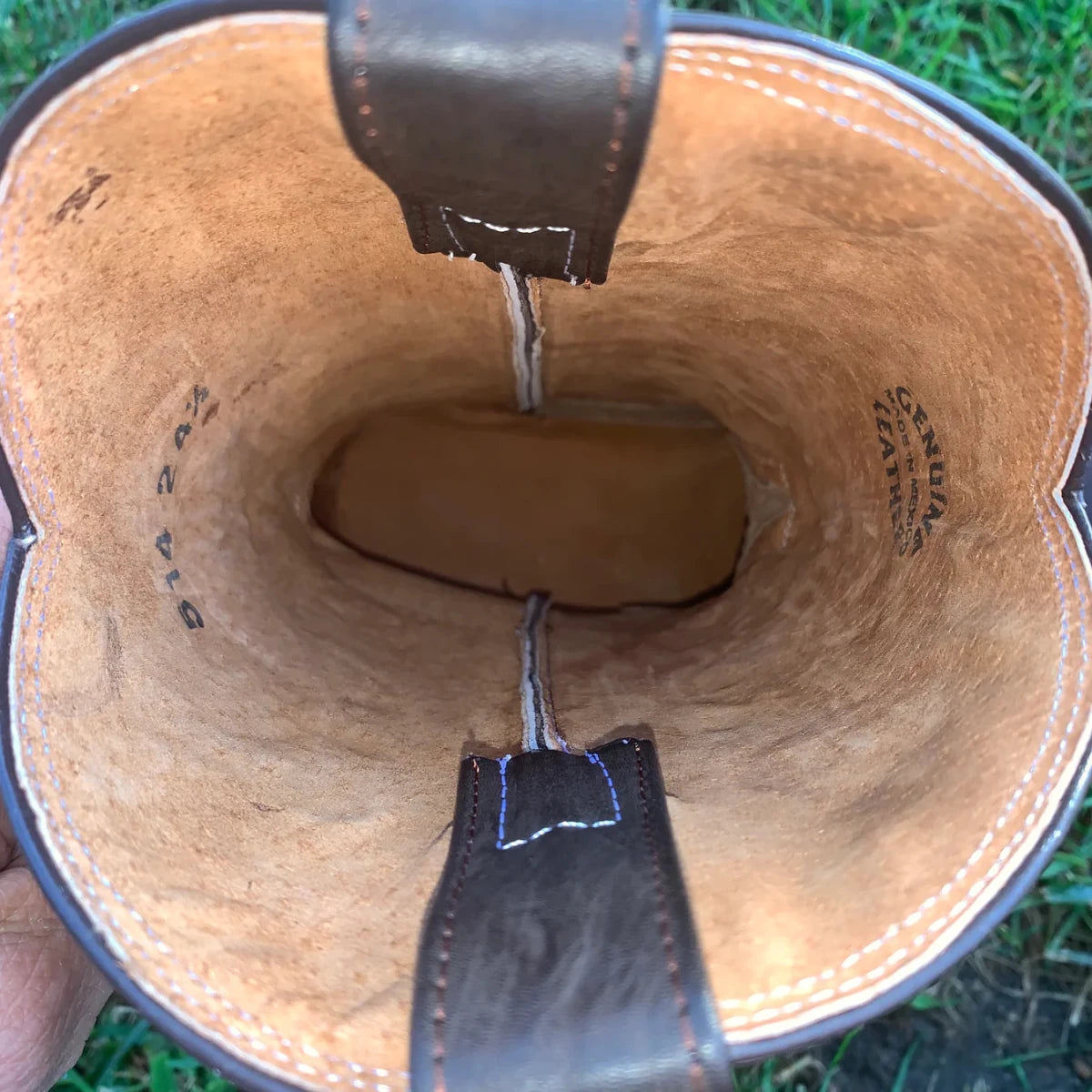 Women's Western Cowgirl Boots Cuban Heel Brown Est. 953 - OriginalWestern.com