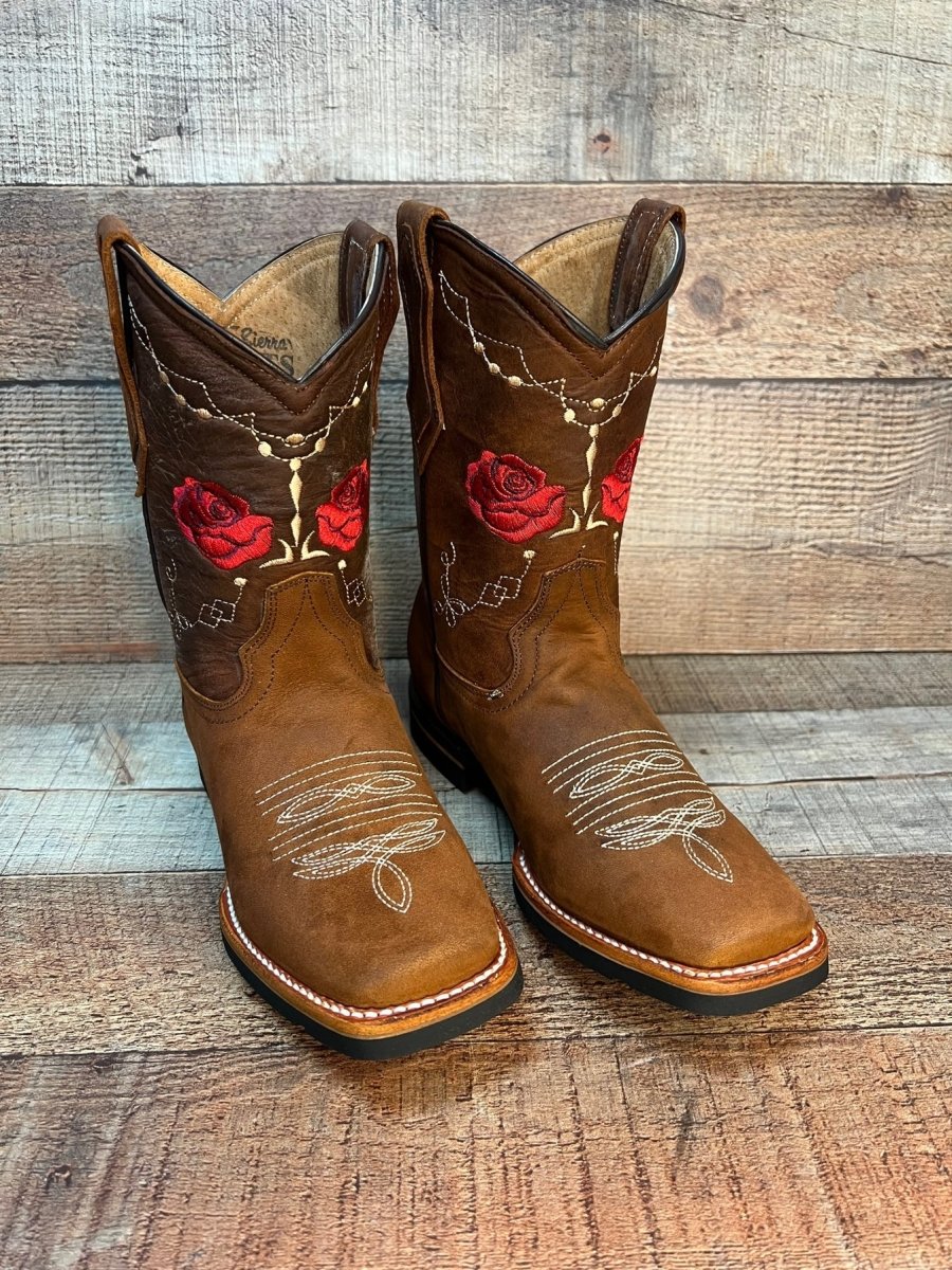 Women's Western Cowgirl Boots Genuine Leather Est. 706 Tan - OriginalWestern.com
