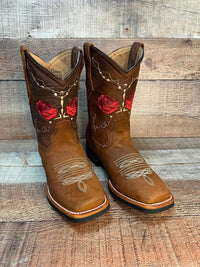 Women's Western Cowgirl Boots Genuine Leather Est. 706 Tan - OriginalWestern.com