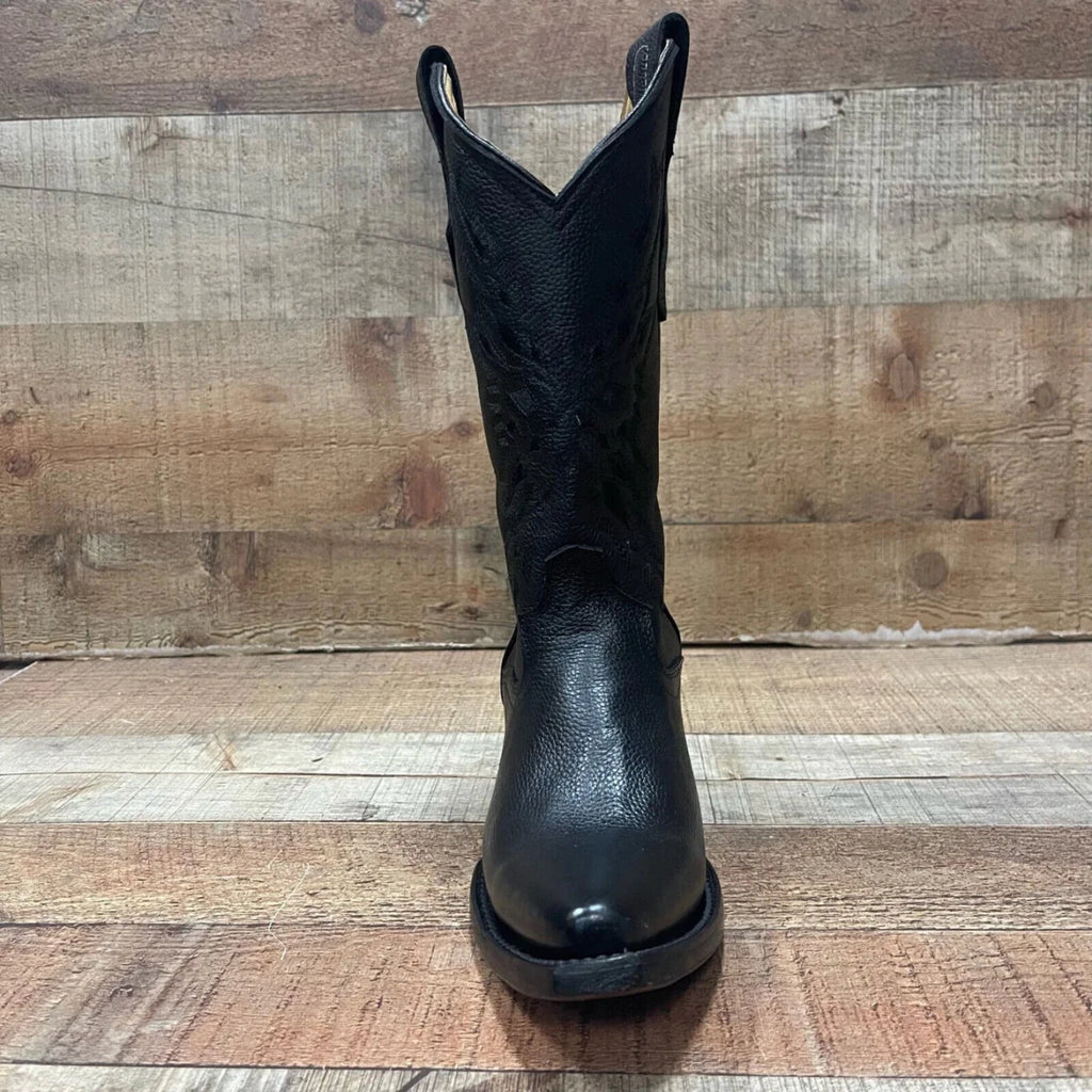 Women's Western Cowgirl Boots Pointed Toe Est. 504 Black - OriginalWestern.com
