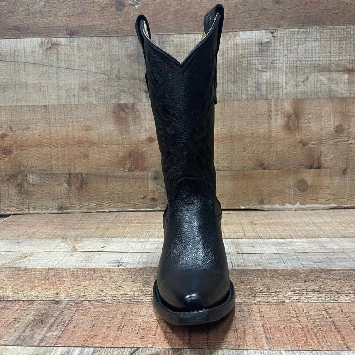 Women's Western Cowgirl Boots Pointed Toe Est. 504 Black - OriginalWestern.com