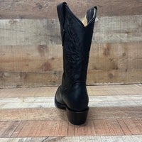 Women's Western Cowgirl Boots Pointed Toe Est. 504 Black - OriginalWestern.com