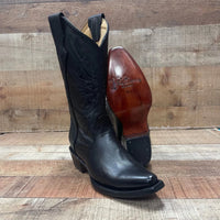 Women's Western Cowgirl Boots Pointed Toe Est. 504 Black - OriginalWestern.com