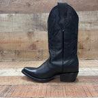 Women's Western Cowgirl Boots Pointed Toe Est. 504 Black - OriginalWestern.com