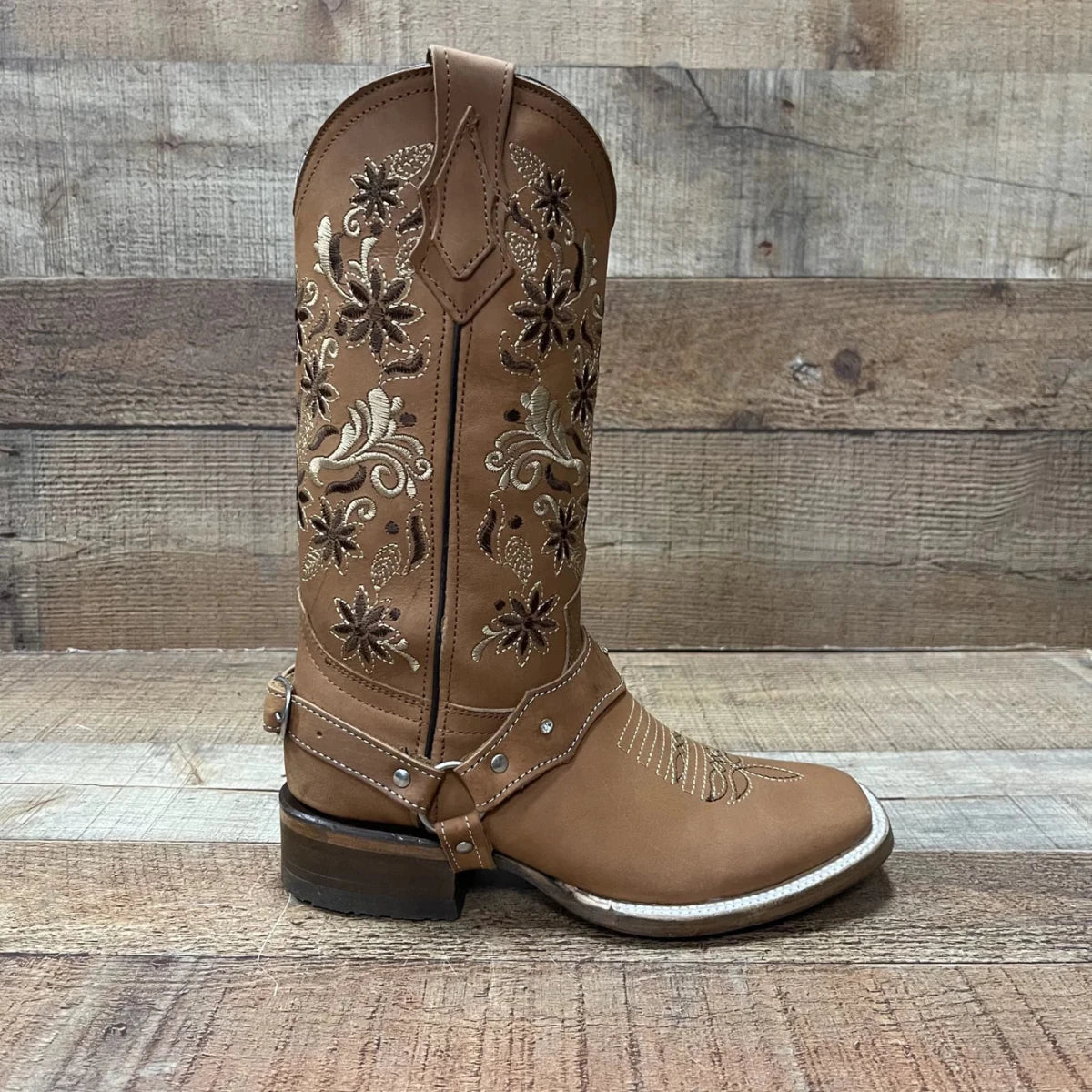 Women's Western Cowgirl Boots with Harness Est. 114 Gold - OriginalWestern.com