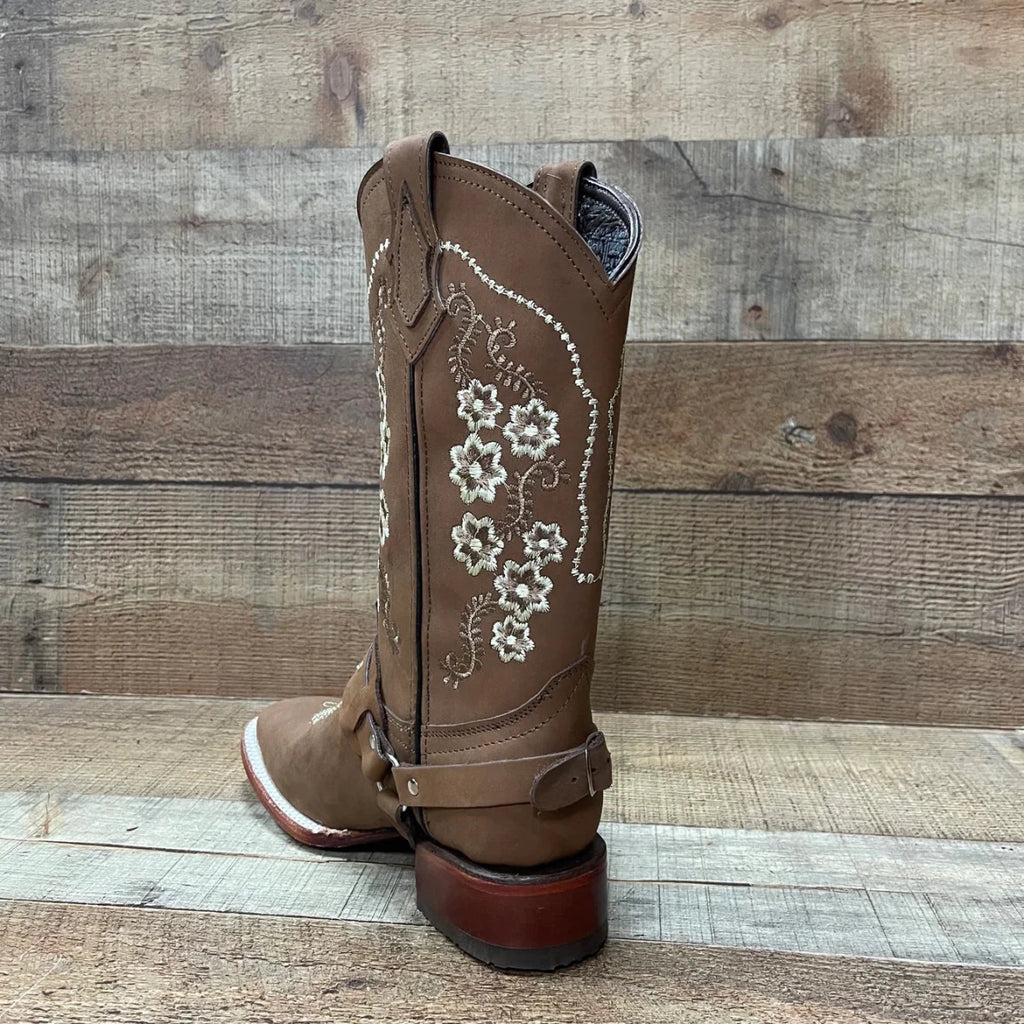 Women's Western Cowgirl Genuine Leather Boots With Detachable Harness Est. 100 - OriginalWestern.com