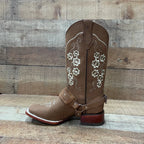 Women's Western Cowgirl Genuine Leather Boots With Detachable Harness Est. 100 - OriginalWestern.com