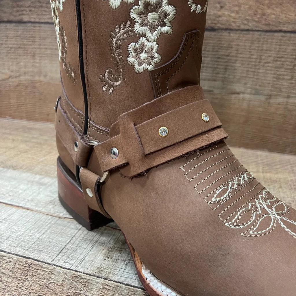 Women's Western Cowgirl Genuine Leather Boots With Detachable Harness Est. 100 - OriginalWestern.com