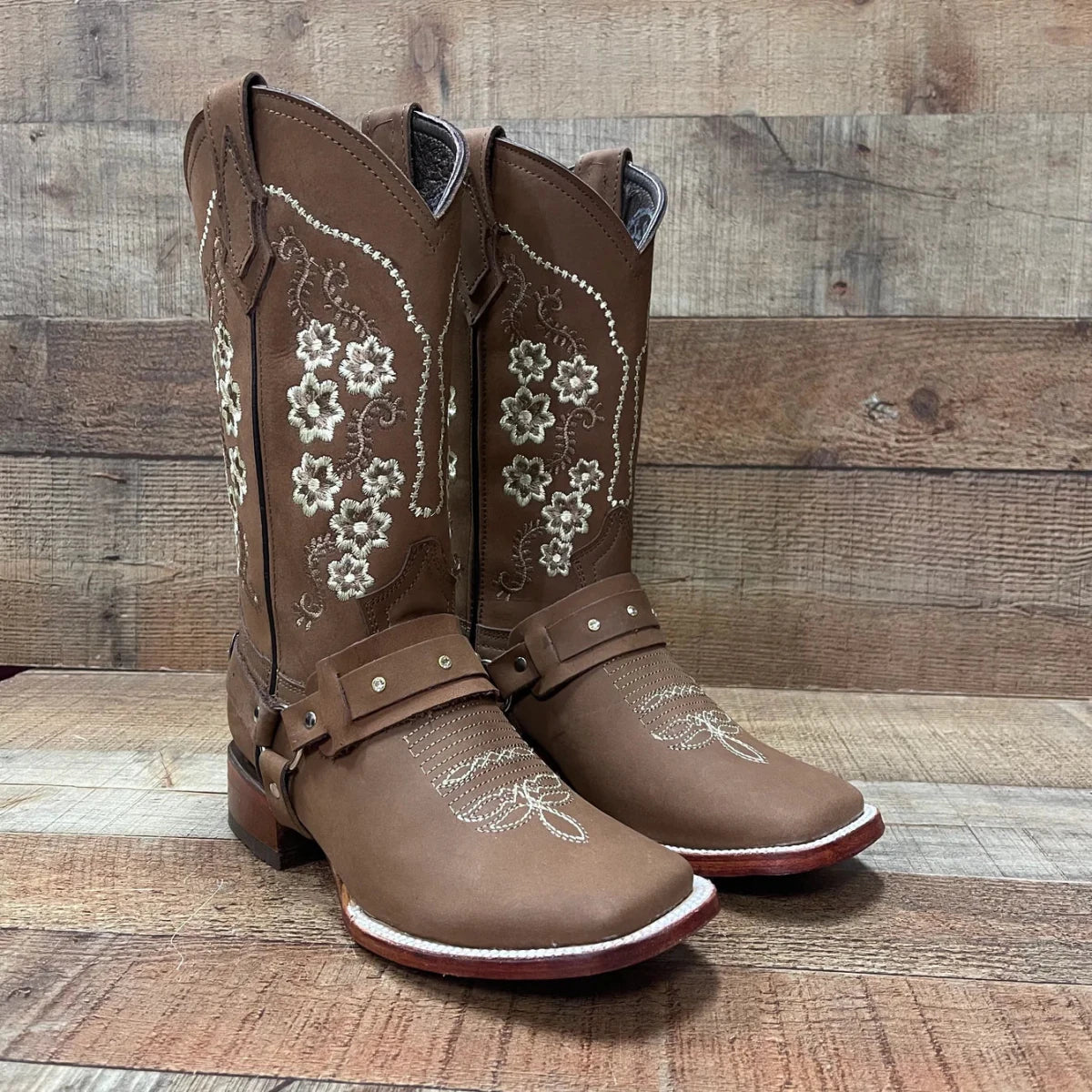 Women's Western Cowgirl Genuine Leather Boots With Detachable Harness Est. 100 - OriginalWestern.com