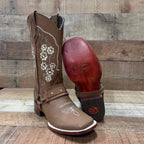 Women's Western Cowgirl Genuine Leather Boots With Detachable Harness Est. 100 - OriginalWestern.com