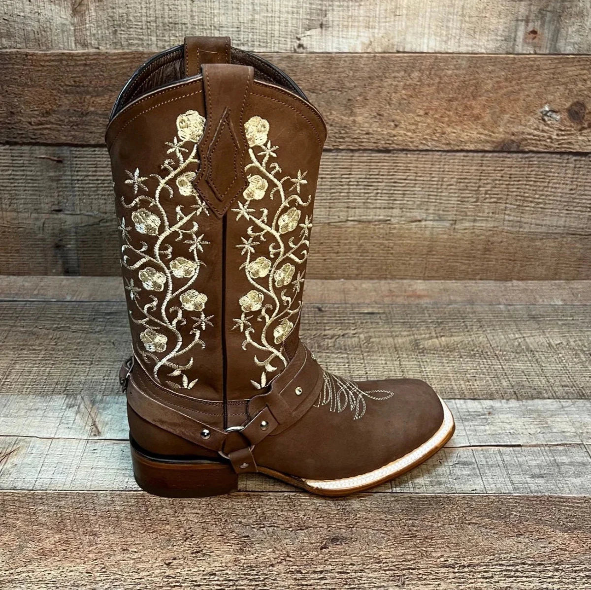 Women's Western Cowgirl Genuine Leather Boots With Detachable Harness Est. 101 - OriginalWestern.com