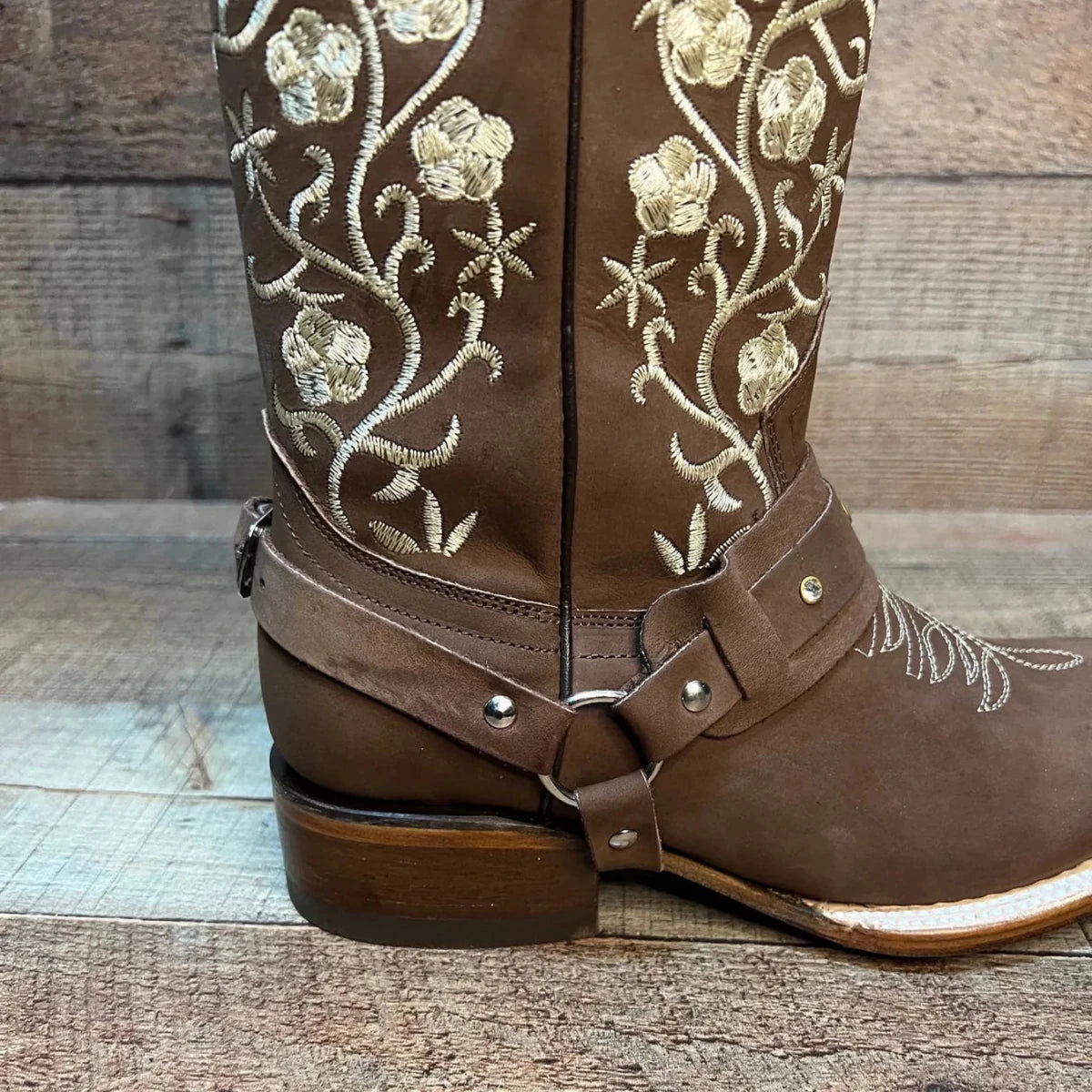 Women's Western Cowgirl Genuine Leather Boots With Detachable Harness Est. 101 - OriginalWestern.com