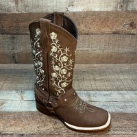 Women's Western Cowgirl Genuine Leather Boots With Detachable Harness Est. 101 - OriginalWestern.com