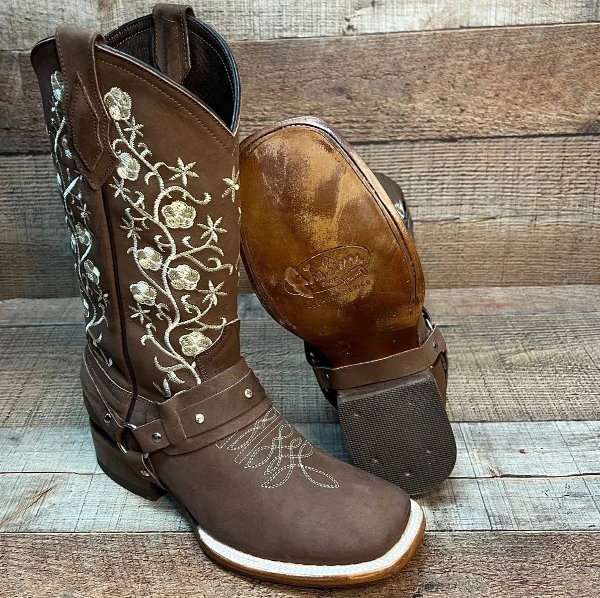 Women's Western Cowgirl Genuine Leather Boots With Detachable Harness Est. 101 - OriginalWestern.com