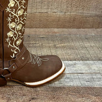 Women's Western Cowgirl Genuine Leather Boots With Detachable Harness Est. 101 - OriginalWestern.com