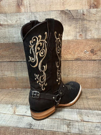 Women's Western Cowgirl Genuine Leather Boots With Detachable Harness Est. 102 - OriginalWestern.com