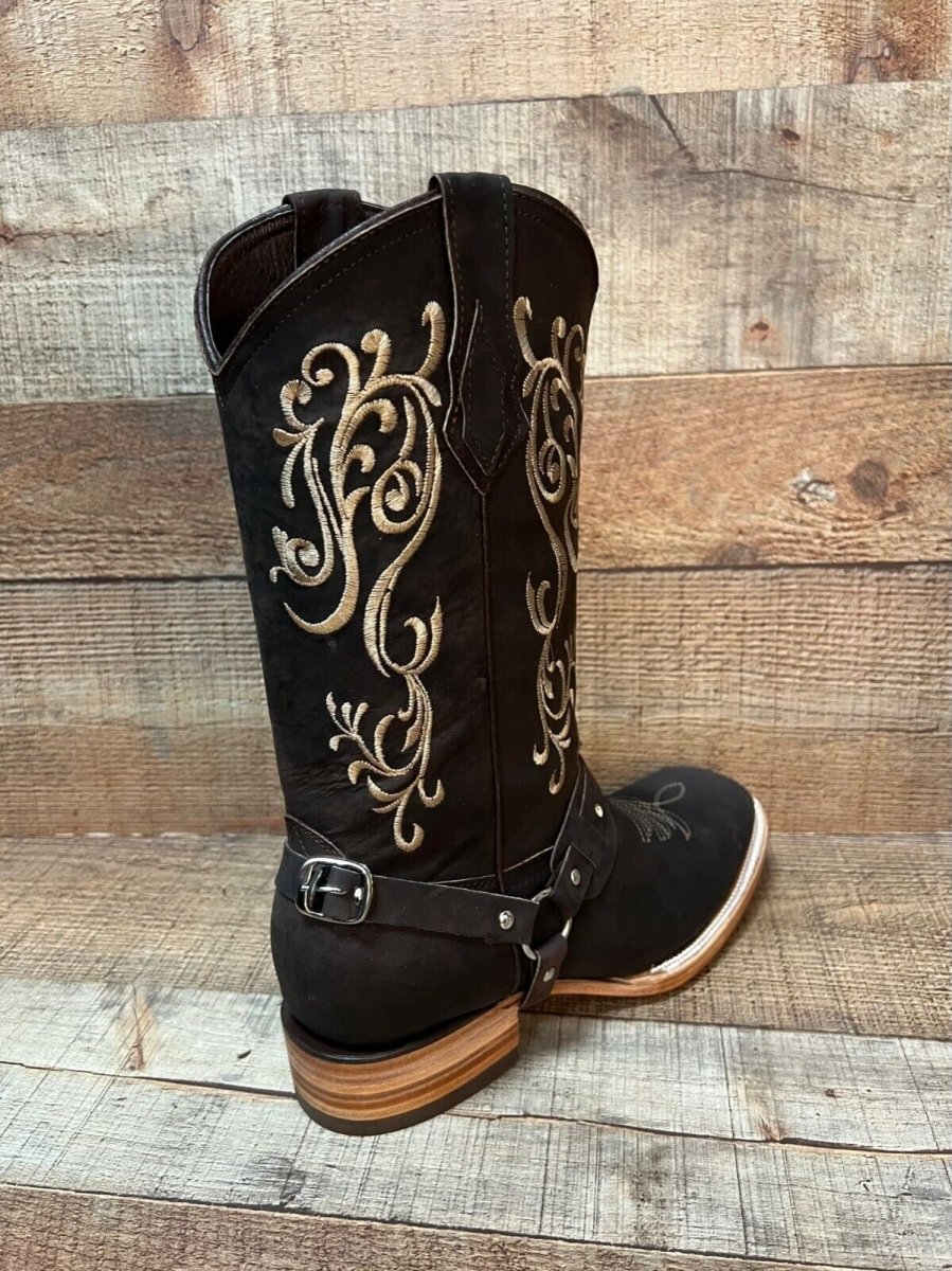 Women's Western Cowgirl Genuine Leather Boots With Detachable Harness Est. 102 - OriginalWestern.com