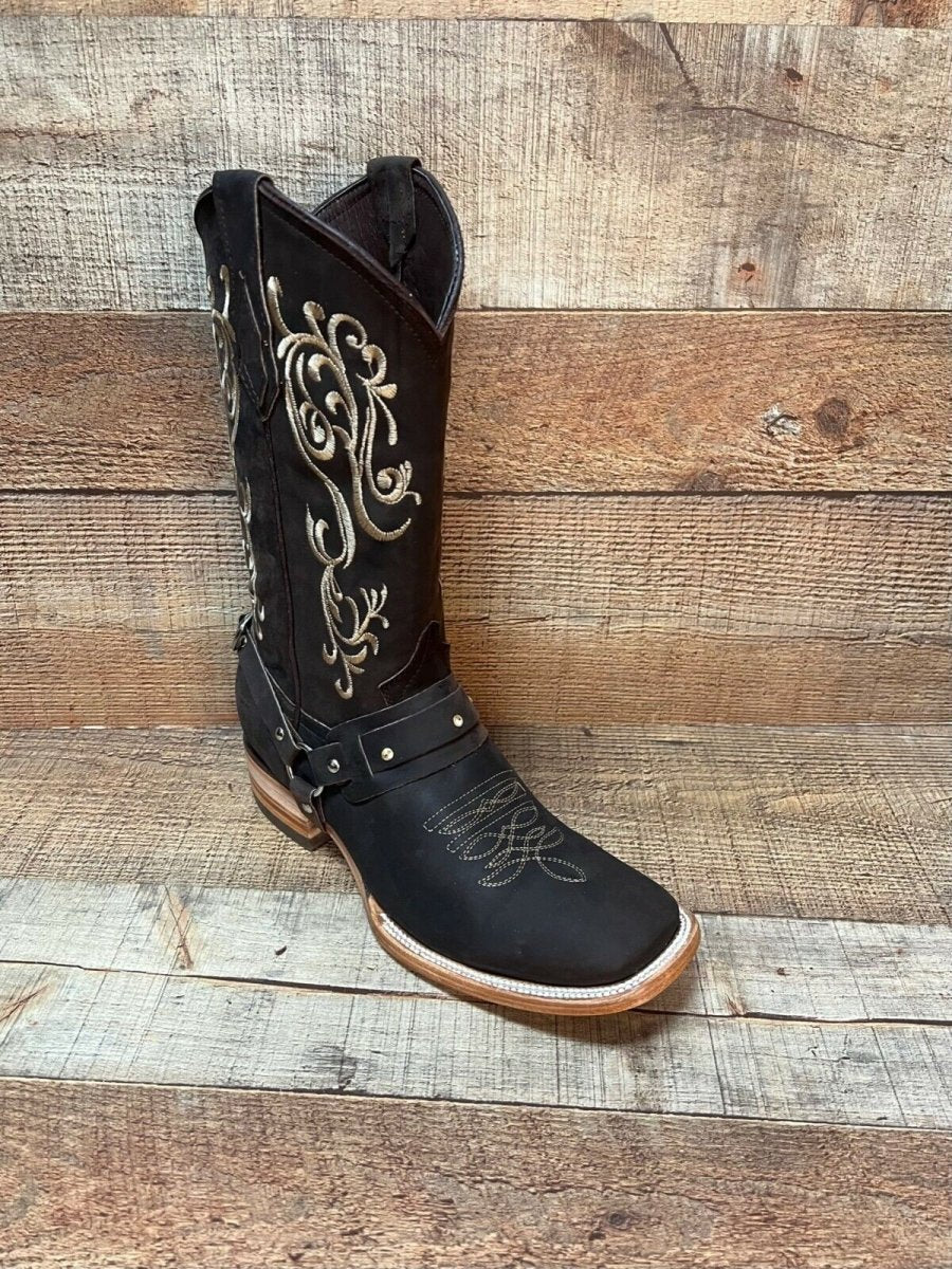 Women's Western Cowgirl Genuine Leather Boots With Detachable Harness Est. 102 - OriginalWestern.com