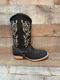 Women's Western Cowgirl Genuine Leather Boots With Detachable Harness Est. 102 - OriginalWestern.com