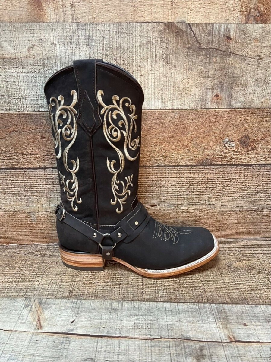 Women's Western Cowgirl Genuine Leather Boots With Detachable Harness Est. 102 - OriginalWestern.com