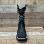 Women's Western Cowgirl Genuine Leather Handwoven Petatillo Boots Est. 862 - OriginalWestern.com