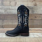Women's Western Cowgirl Genuine Leather Handwoven Petatillo Boots Est. 862 - OriginalWestern.com