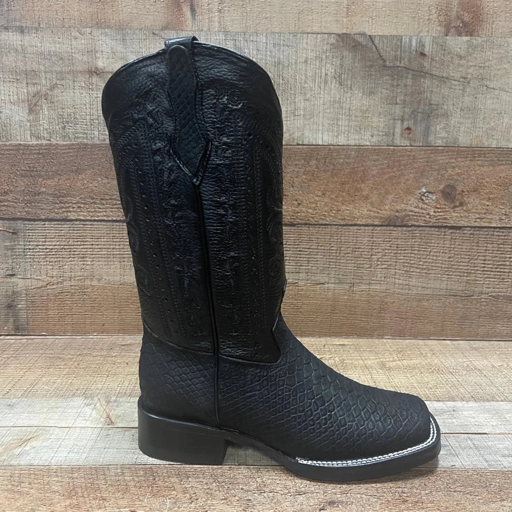Women's Western Cowgirl Genuine Leather with Phyton Print Est. 725 - OriginalWestern.com