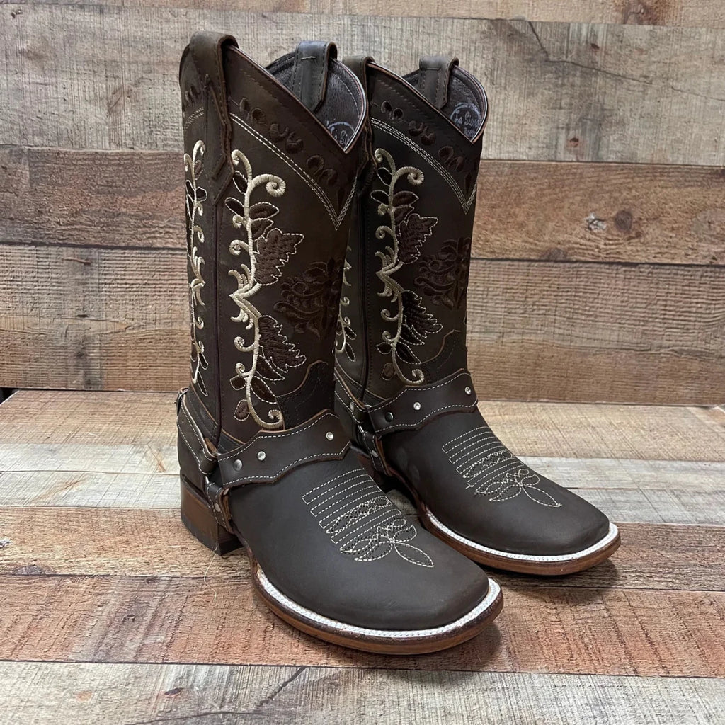 Women's Western Cowgirl Rustic Boot With Detachable Harness Est. 108 - OriginalWestern.com