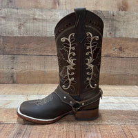 Women's Western Cowgirl Rustic Boot With Detachable Harness Est. 108 - OriginalWestern.com