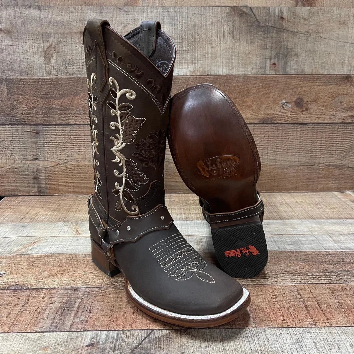 Women's Western Cowgirl Rustic Boot With Detachable Harness Est. 108 - OriginalWestern.com
