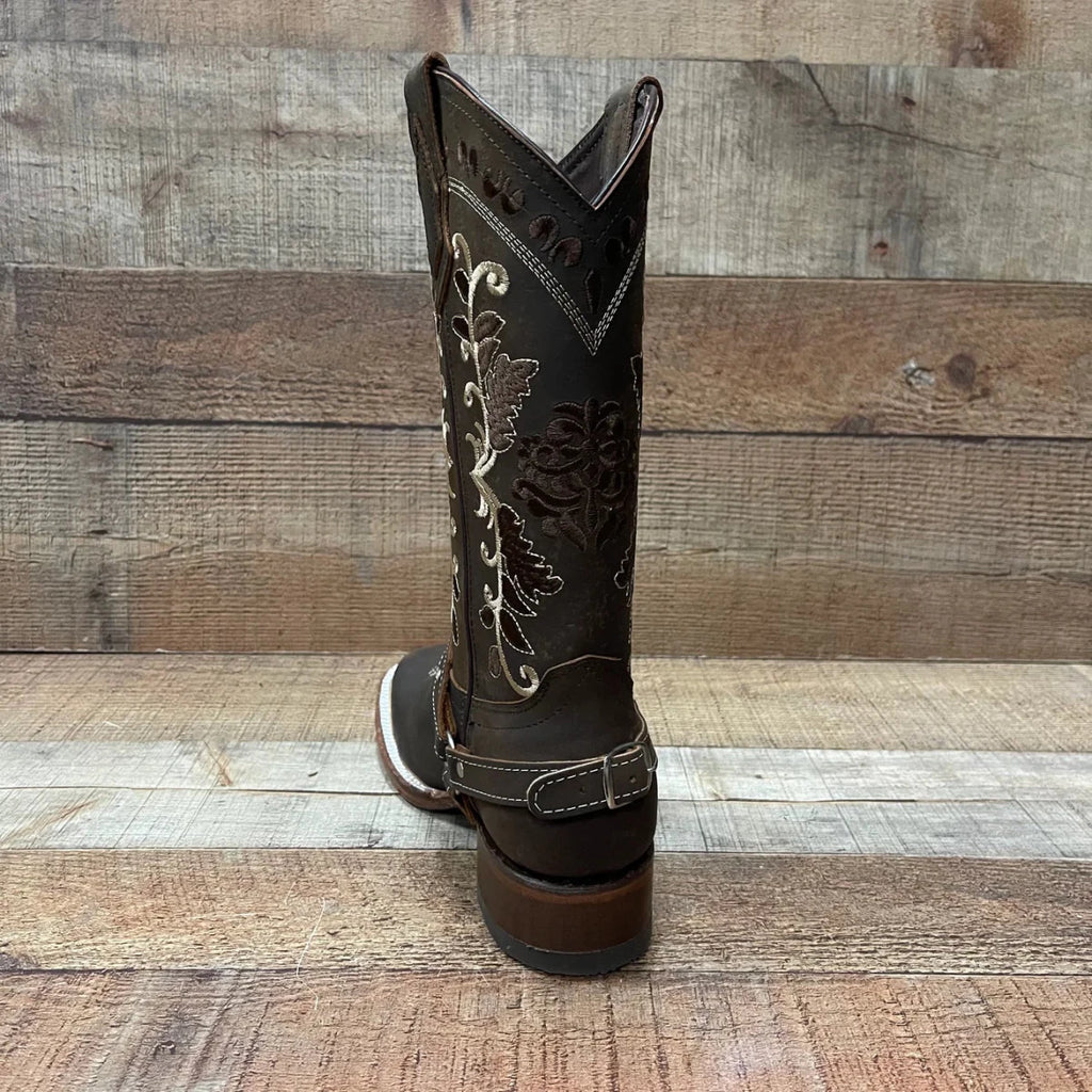 Women's Western Cowgirl Rustic Boot With Detachable Harness Est. 108 - OriginalWestern.com