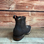 Women's Western Cowgirl Square Toe Ankle Boot Est. 366/367 Brown - OriginalWestern.com