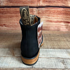 Women's Western Cowgirl Square Toe Half Boots Est. 710 Black - OriginalWestern.com