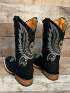 Women's Western Rodeo Boots Est. 801 Black - OriginalWestern.com