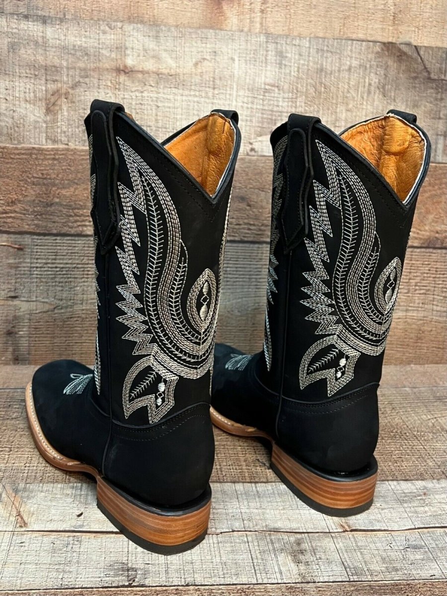 Women's Western Rodeo Boots Est. 801 Black - OriginalWestern.com
