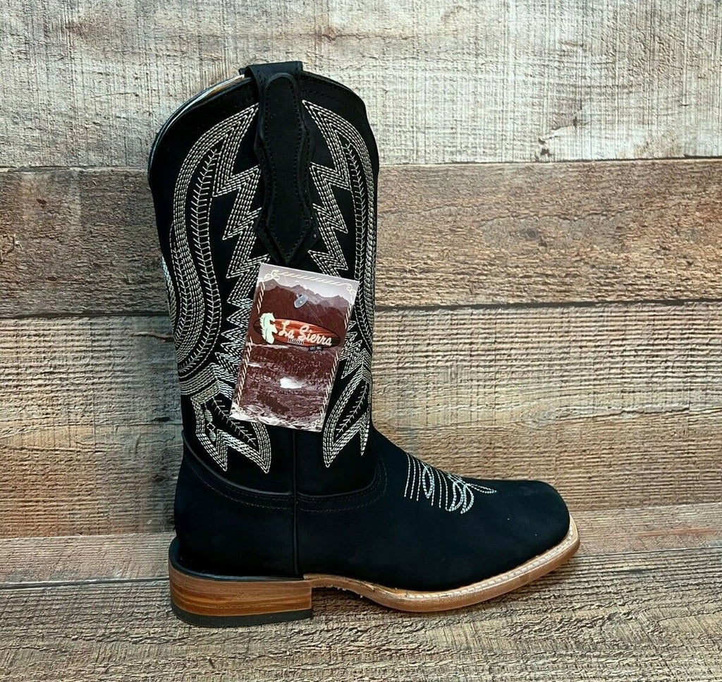 Women's Western Rodeo Boots Est. 801 Black - OriginalWestern.com