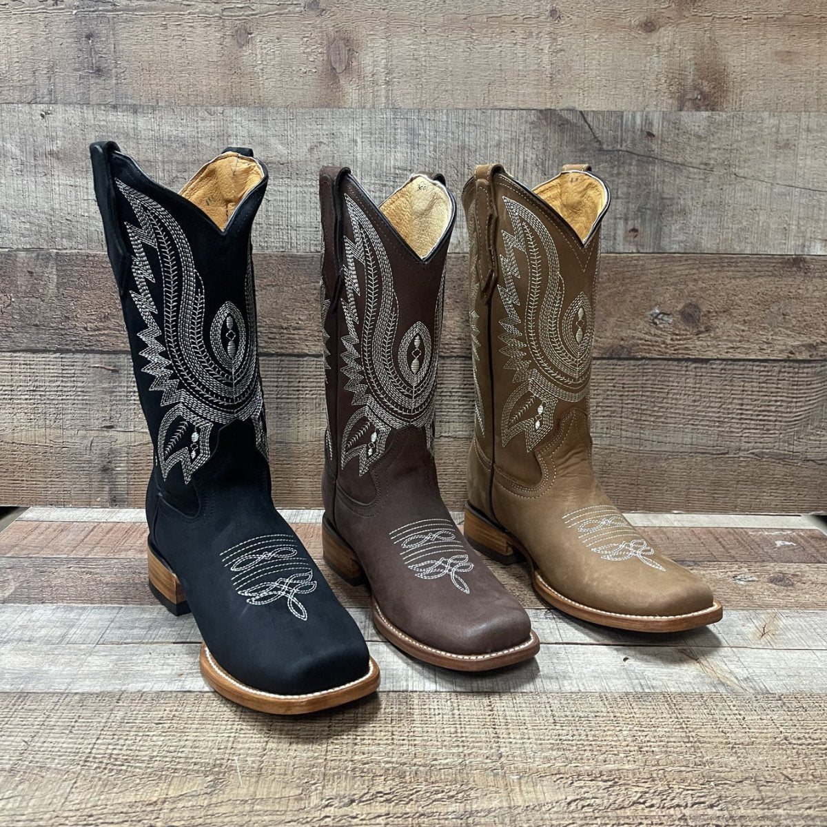 Women's Western Rodeo Boots Est. 801 Camel - OriginalWestern.com