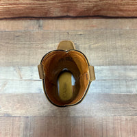 Women's Western Rodeo Square Toe Sunflower Embroidery Leather Boots Est. 808 Tan - OriginalWestern.com
