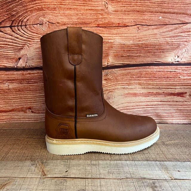 Women's Work Boots Ruper Genuine Leather Oil Water Resistant Est. 315 Gold - OriginalWestern.com