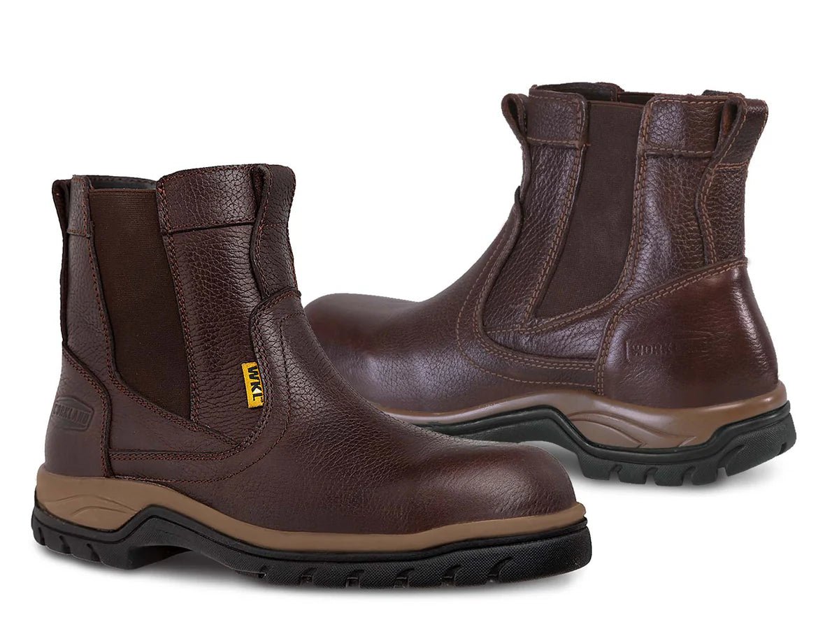 Workland 77420 Full Grain Leather Pull Up Work Boot– Brown - OriginalWestern.com