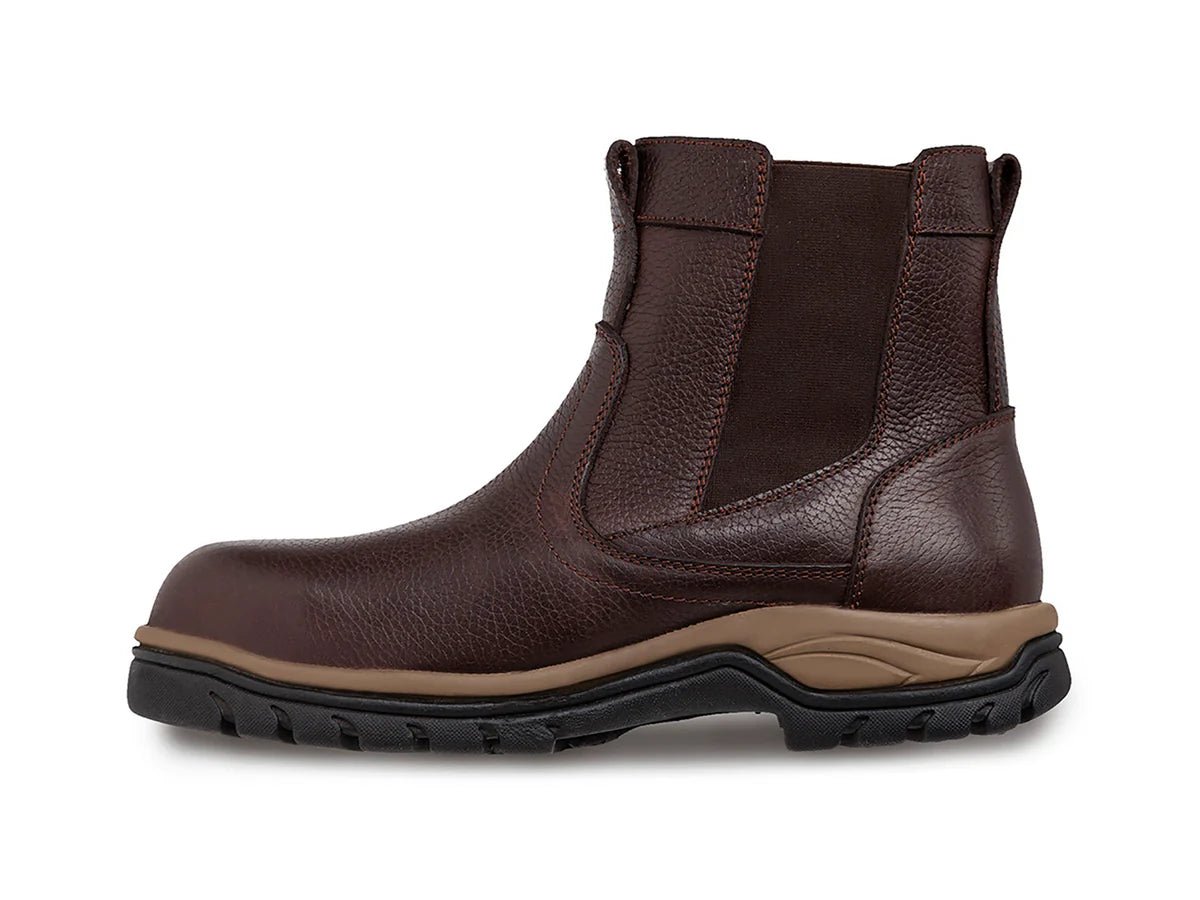 Workland 77420 Full Grain Leather Pull Up Work Boot– Brown - OriginalWestern.com