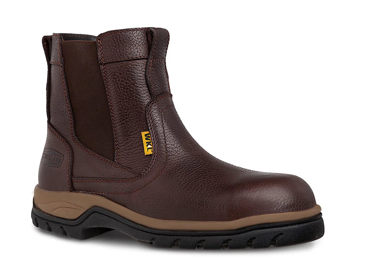 Workland 77420 Full Grain Leather Pull Up Work Boot– Brown - OriginalWestern.com