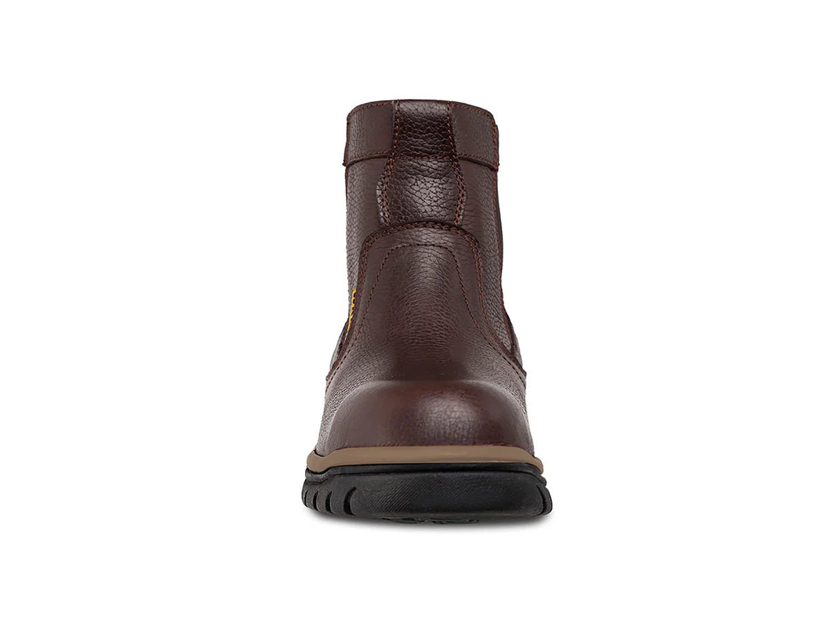 Workland 77420 Full Grain Leather Pull Up Work Boot– Brown - OriginalWestern.com