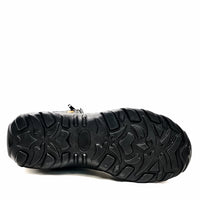 Workland Combat Comfort Zipper and Lace Work Boot–Black - OriginalWestern.com