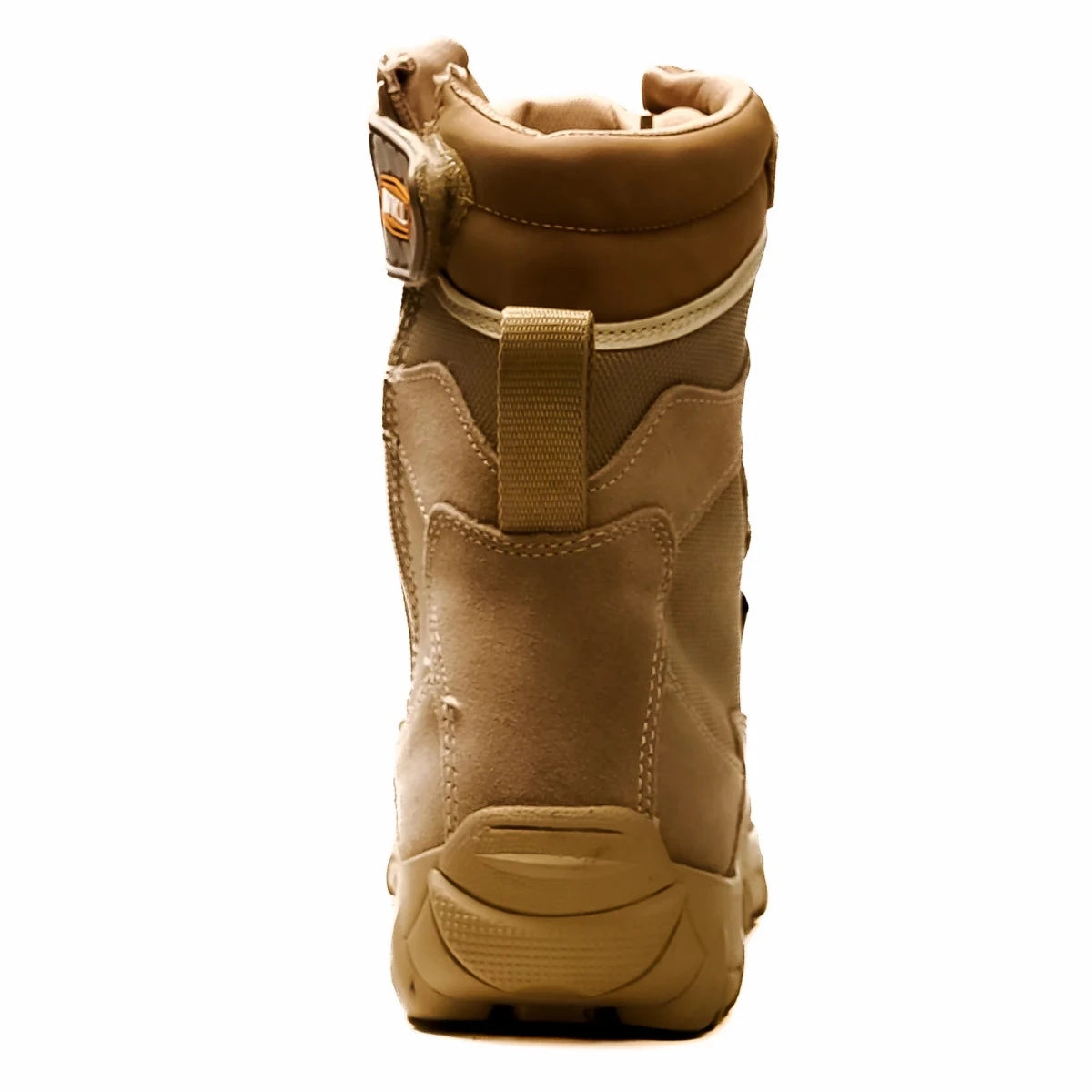 Workland Combat Comfort Zipper and Lace Work Boot–Sand - OriginalWestern.com