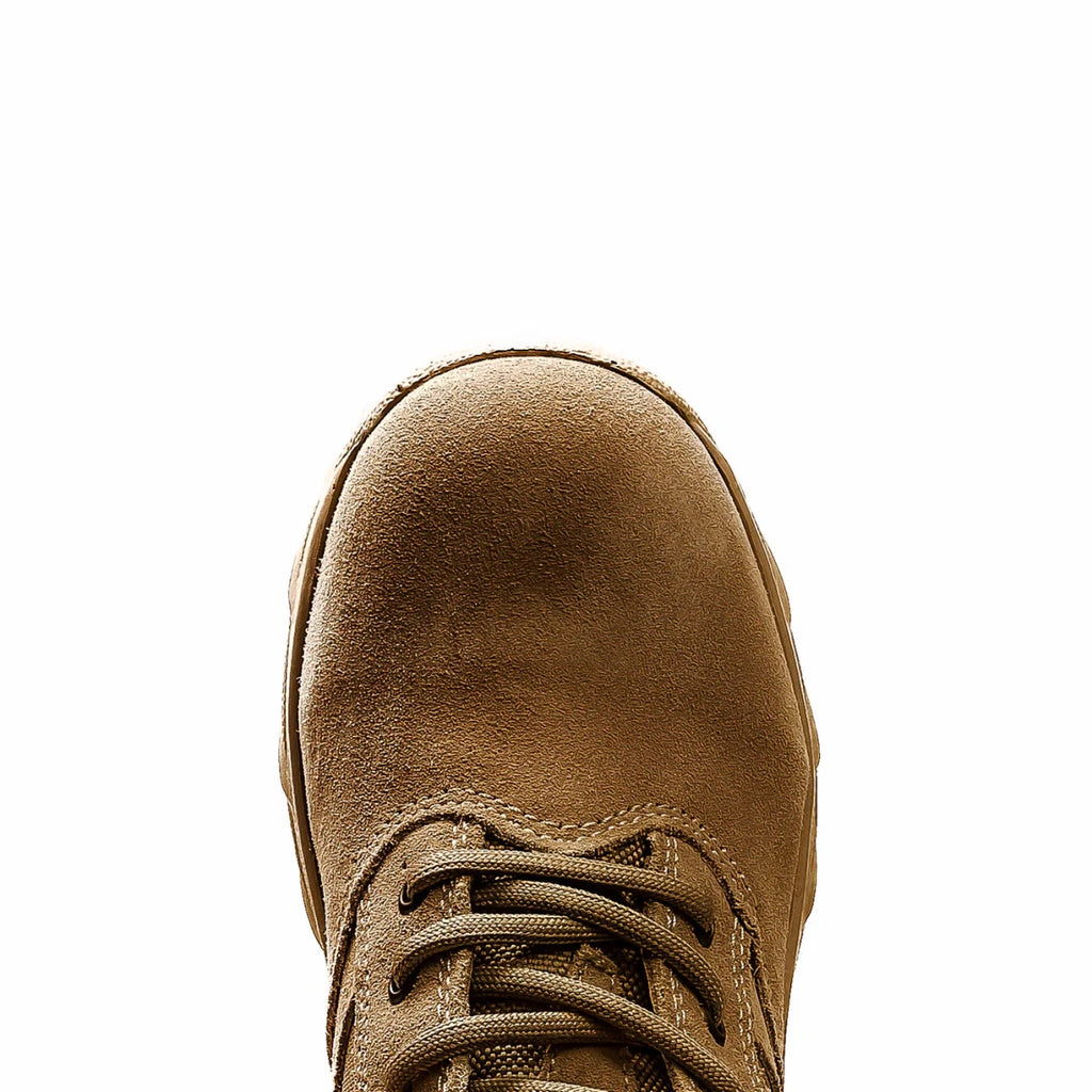 Workland Combat Comfort Zipper and Lace Work Boot–Sand - OriginalWestern.com